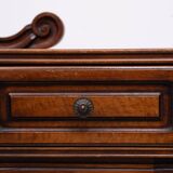 Telephone Sofa Green Velvet Queen Anne style 1960s