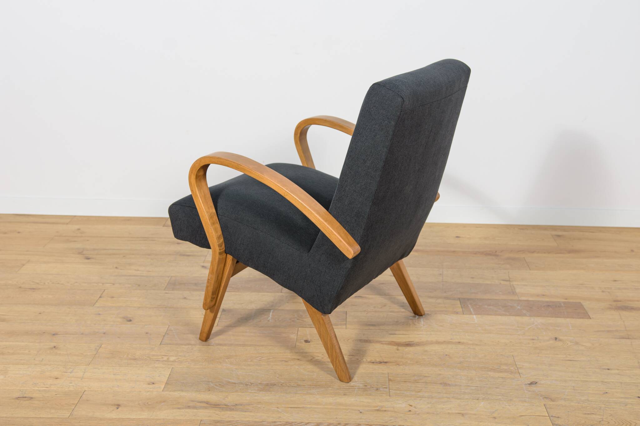 Mid Century Armchairs, Czechoslovakia, 1960s,