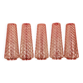 Set of 5 chandelier tulips, wall lights, floor lamps... lampshades.