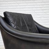 1960s, Danish armchair by Aage Christensen, furniture leather.