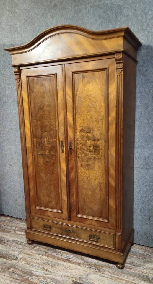 Walnut wardrobe