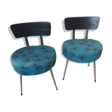 Paire de chaises pelfran rénovées