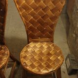 2 seventies palm tree chairs