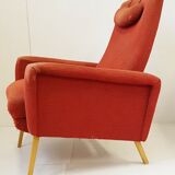 Chair with footrest of the 1950s