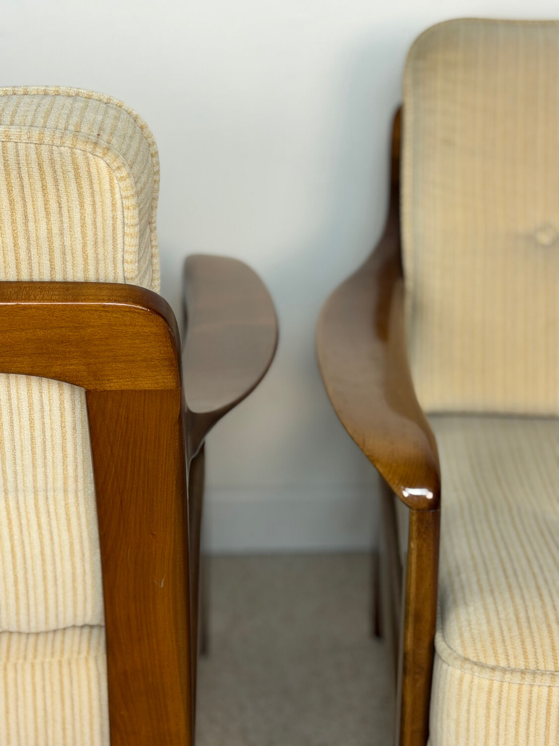 Pair of vintage armchairs