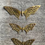 Brass wall decoration from the 70s and 80s