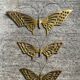 Brass wall decoration from the 70s and 80s