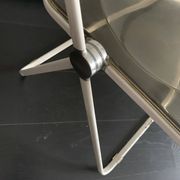 Paire de chaises vintage 1960 Plia par Giancarlo Piretti pour Castelli