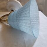 Blue Clichy glass wall lamp