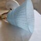 Blue Clichy glass wall lamp