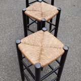 Pine bar stools 1980