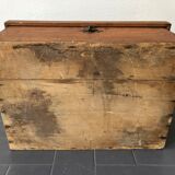 Old wooden box
