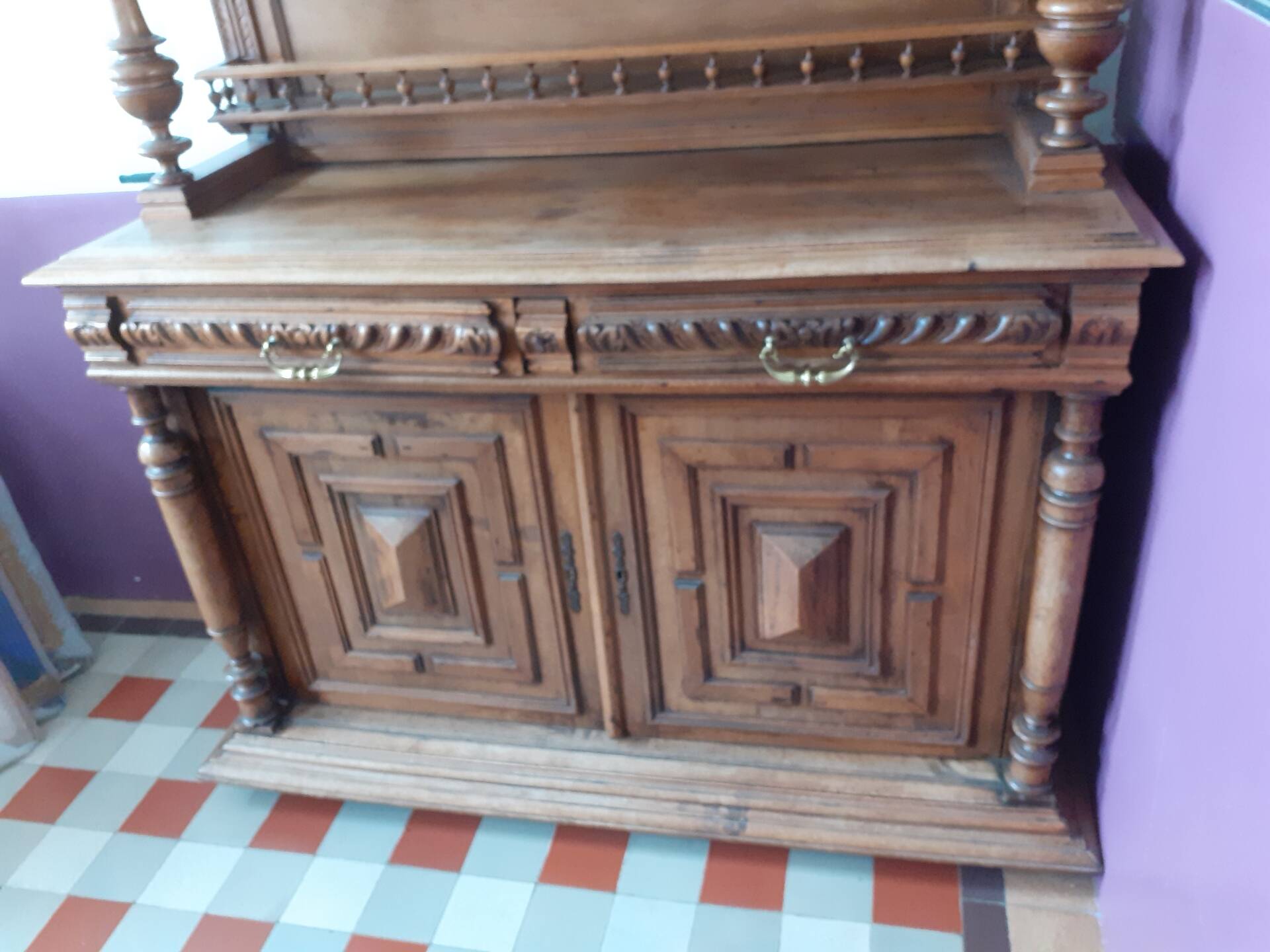 Buffet style Henri II Renaissance