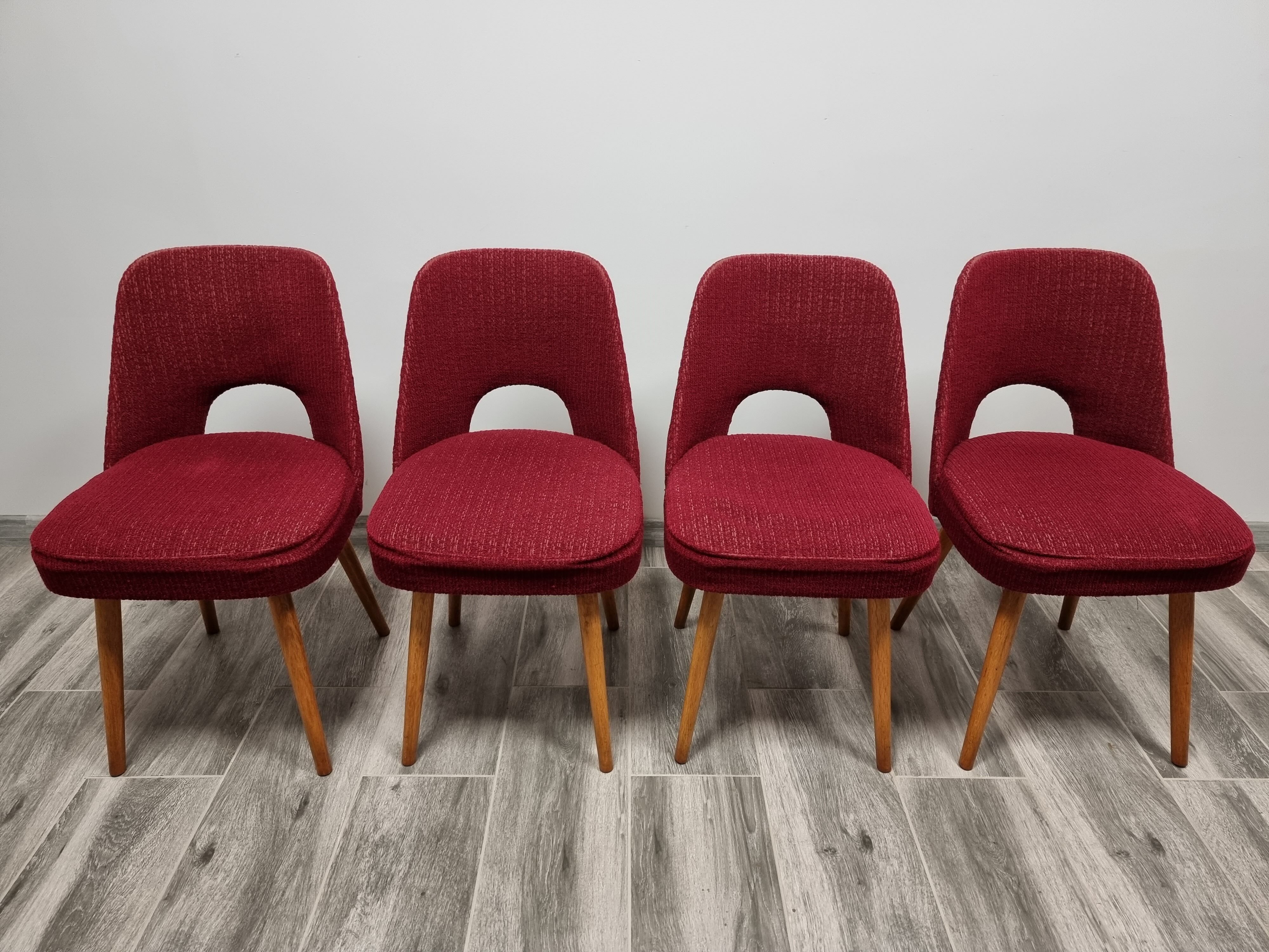 4 dining chairs by Oswald Haerdtl