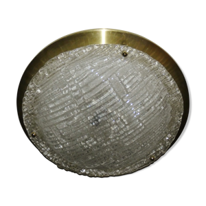 Plafonnier base laiton