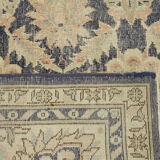 1980s 277 cm x 393 cm beige wool carpet