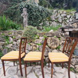 English mahogany living room furniture circa 1900