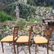 Mobilier de salon anglais en acajou vers 1900