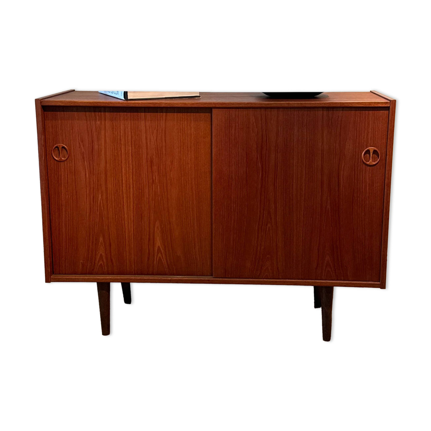 Enfilade en teck scandinave vintage "Solveig"