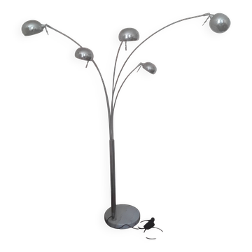 Vintage lily of the valley floor lamp