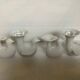 Four white bird candlesticks Arzberg Bareuther