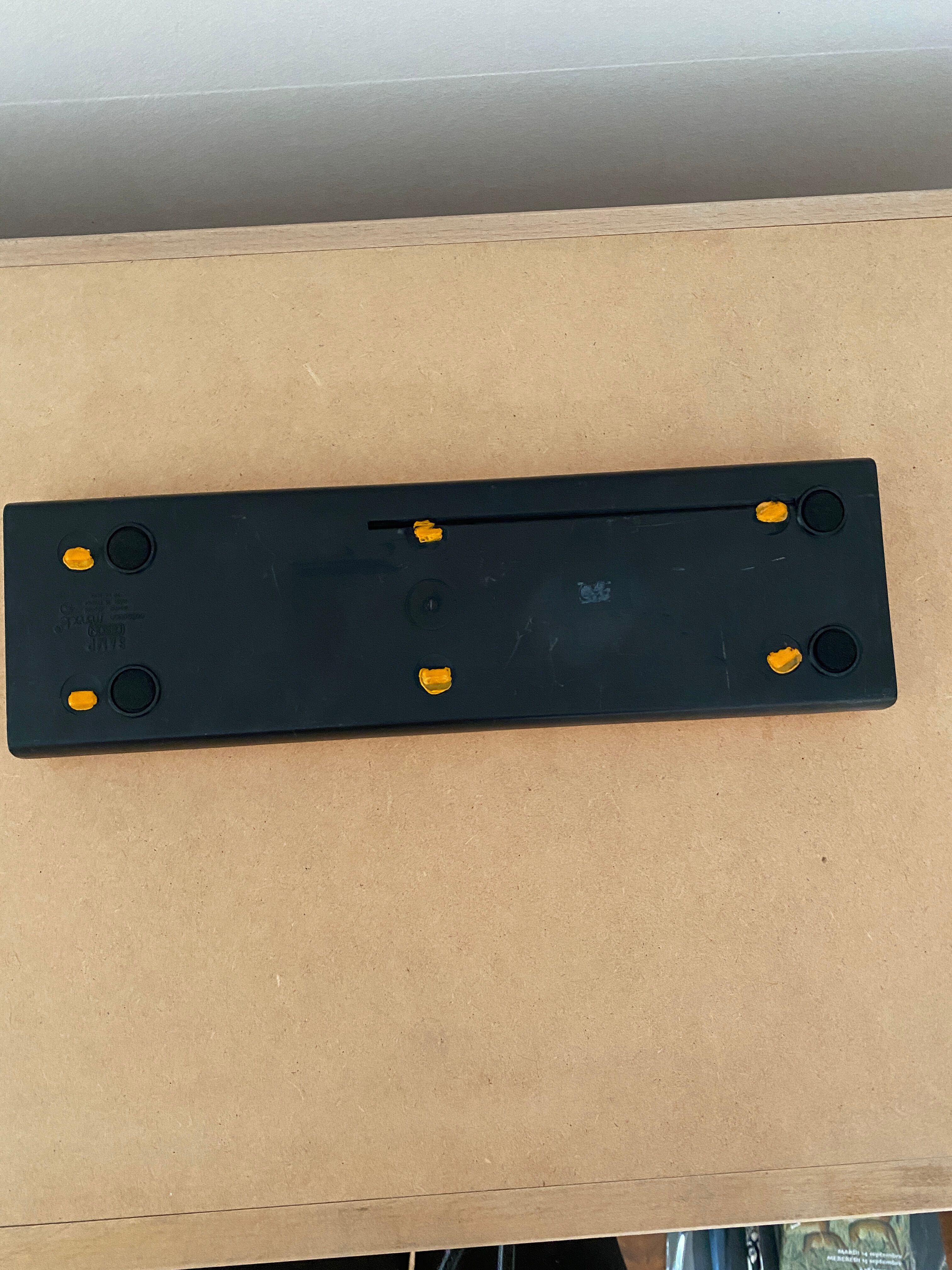 Empty office pocket from the 70s