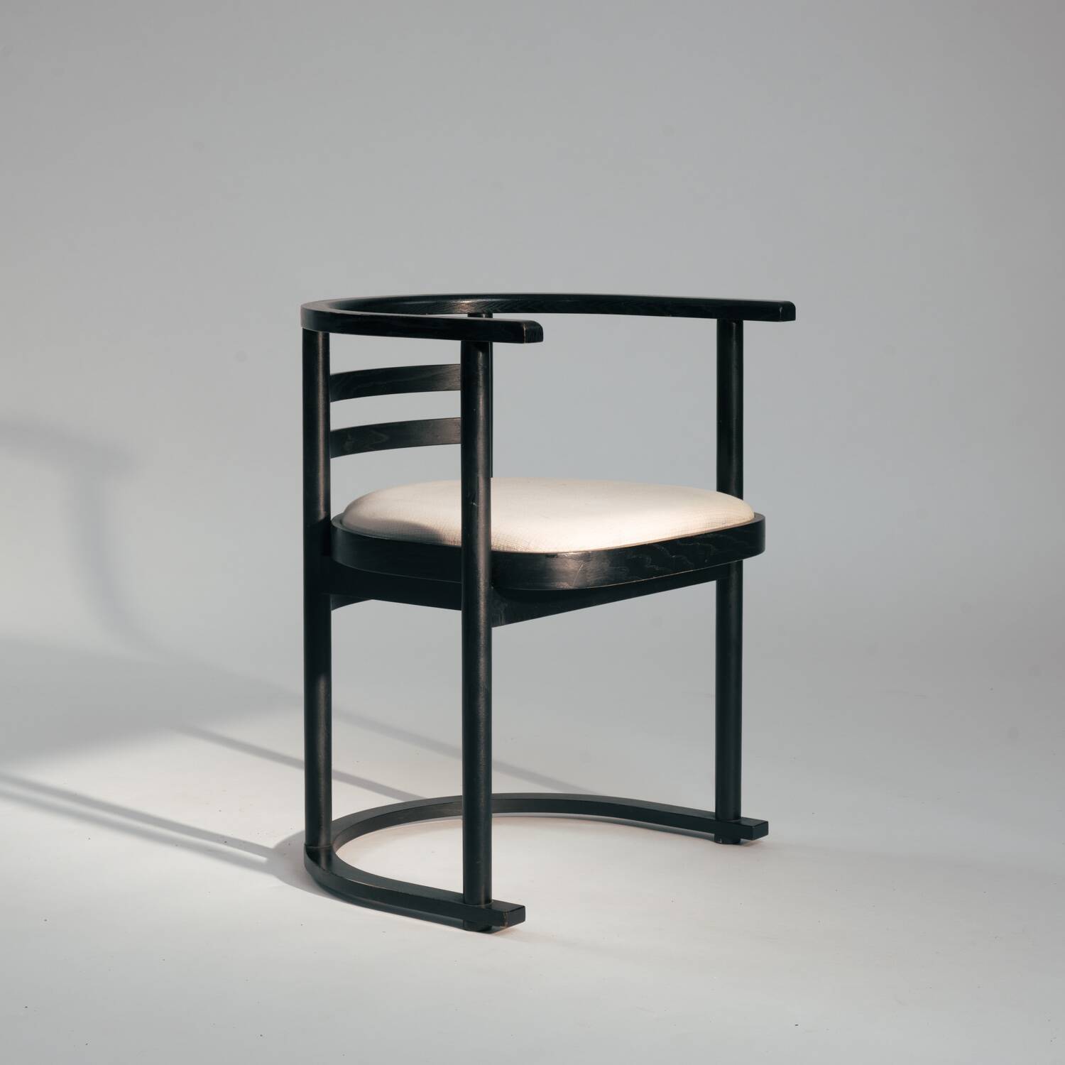 Josef Hoffmann Fledemaus style dining chairs, Bauhaus, set of 8