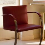 A set of four "Brno" chairs 1980s