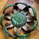 Large vintage woven ceramic fruit bowl – Vallaur style