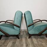 Set de 2 fauteuils par Jindrich Halabala, 1940