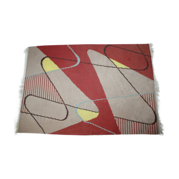 Design geometric carpet, 1950s 200x300cm