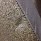 Rare Slezak club chair in solid walnut, Art Deco period