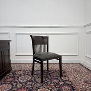 Ensemble de bureau anglais classique avec chaises de bureau