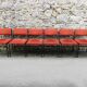 Set de 6 chaises Cees Braakman Pastoe Japanese Serie