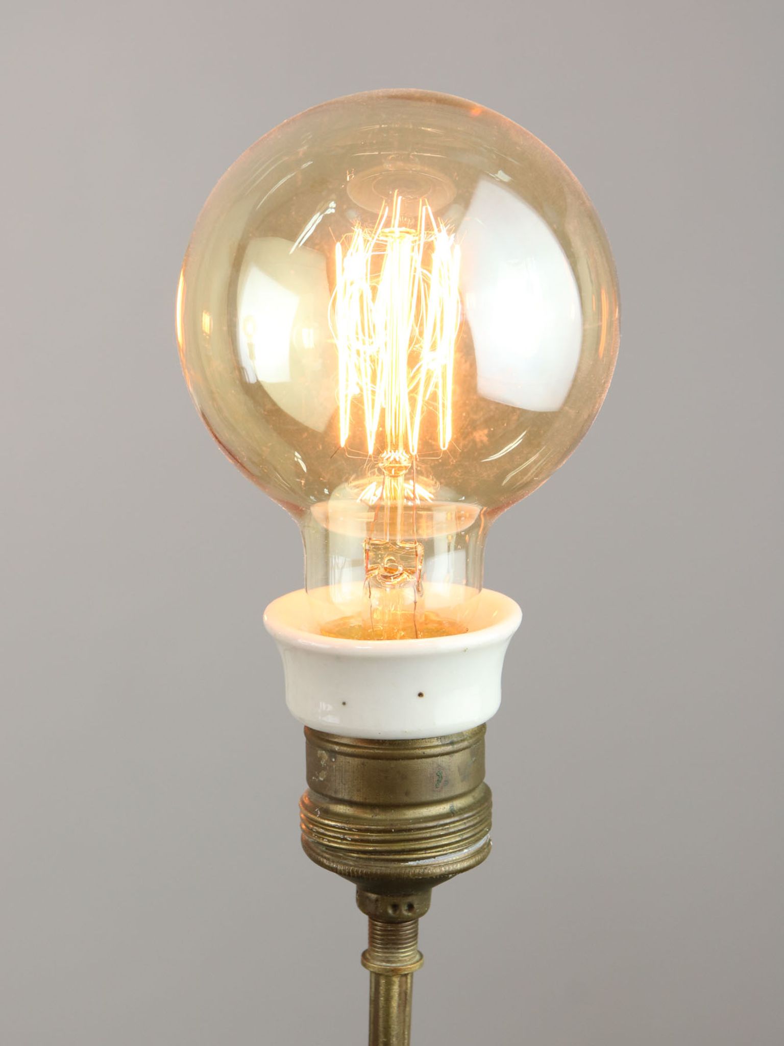Lustre en laiton Art-déco, années 1930