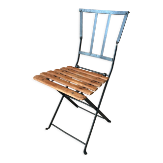 Restored antique bistro chair