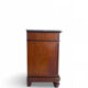 Commode Umbertino en acajou et noyer, 19e siècle.