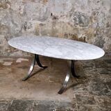T102 marble table by Osvaldo Borsani for Tecno, Italy, 1964