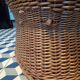 Fauteuil en rotin vintage