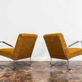 Customizable Pair Of Armchairs, 1950s, Poland.