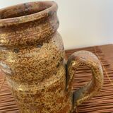 Pyrite stoneware pitcher