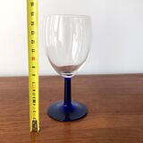 Vintage cobalt blue stemmed lenses