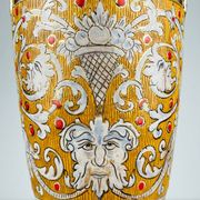 Antique ceramic vase by Serafino Volpi for Deruta, Italy, 1950s.