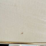 Vintage white and gold table lamp