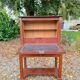 Bonheur Du Jour in Mahogany from the Empire Period, Early 19th Century