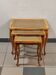 Antique vintage nesting table