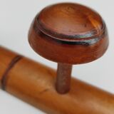 Patère bois vintage