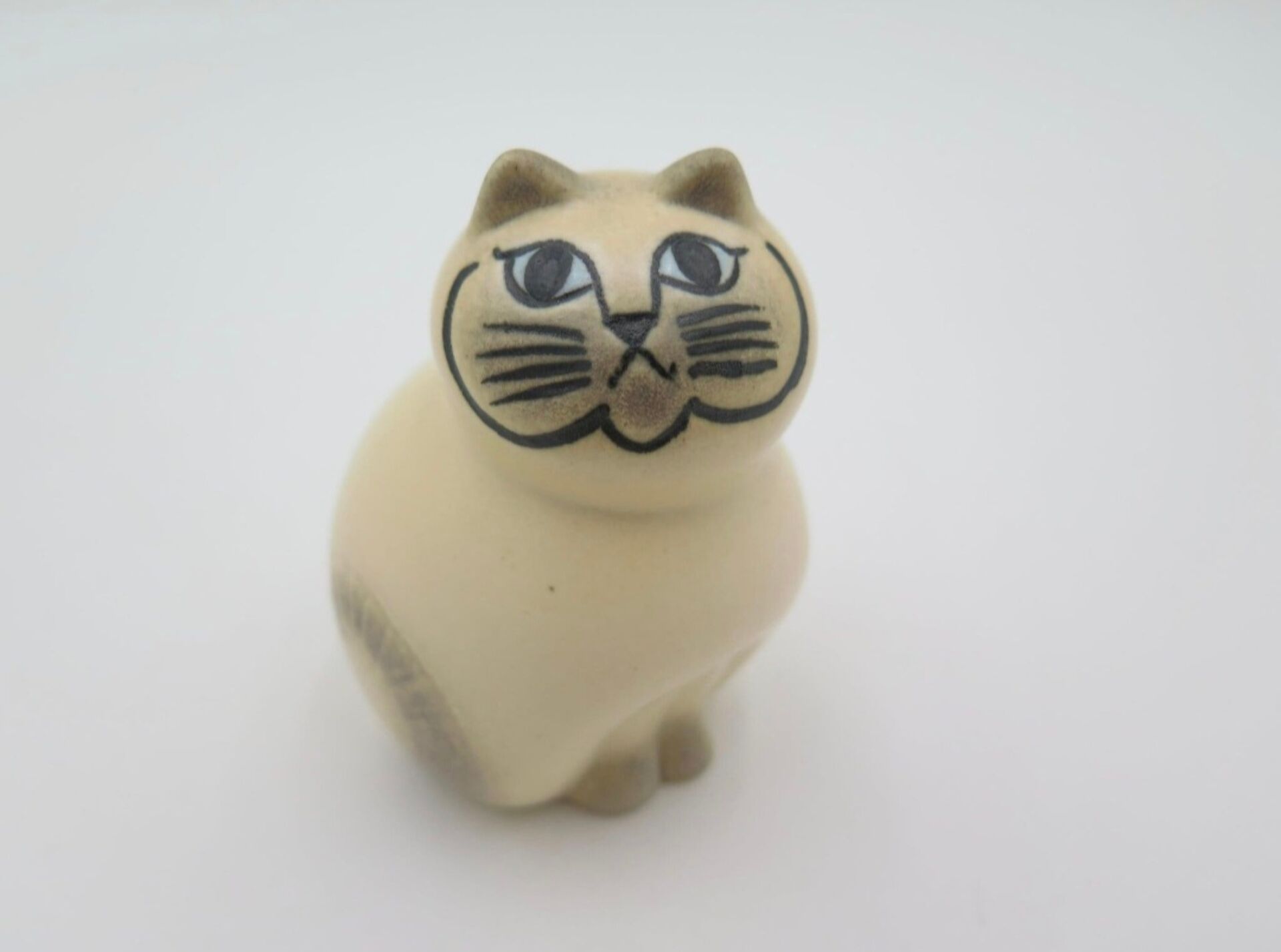Ceramic Cat MIA Cream Lisa Larson Atelier Gustavsberg