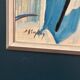Original Swedish Oil on Panel – “Abstract Composition” by Sven H. Engberg – Signed – Vintage & Framed – 56 × 43 cm (22" × 16.9")