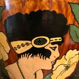 Hand-painted artisan pottery
